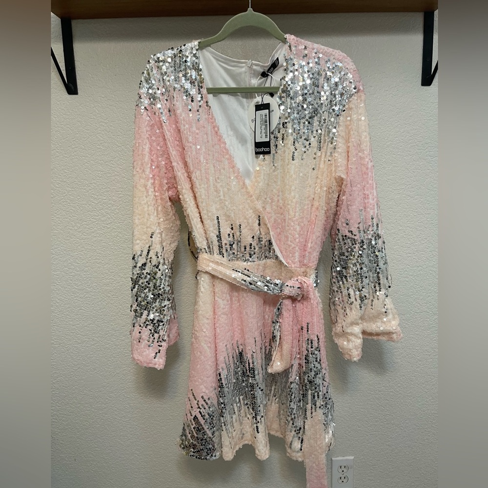 Sequin Aline Dress